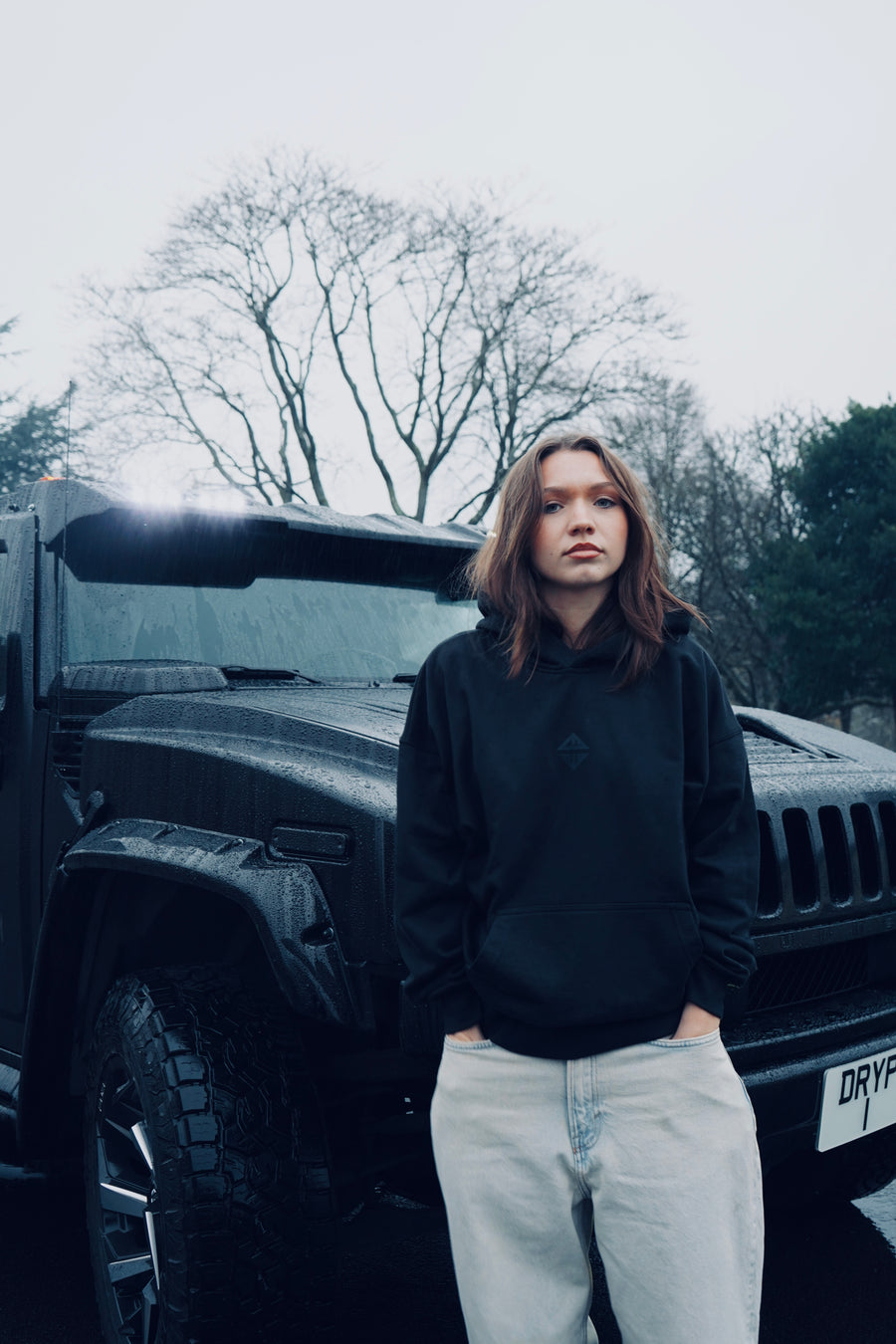 'EDITION ONE' Oversized heavyweight hoody