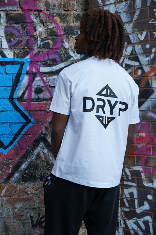 'EDITION ONE' Relaxed fit heavyweight tee (Contrast design)