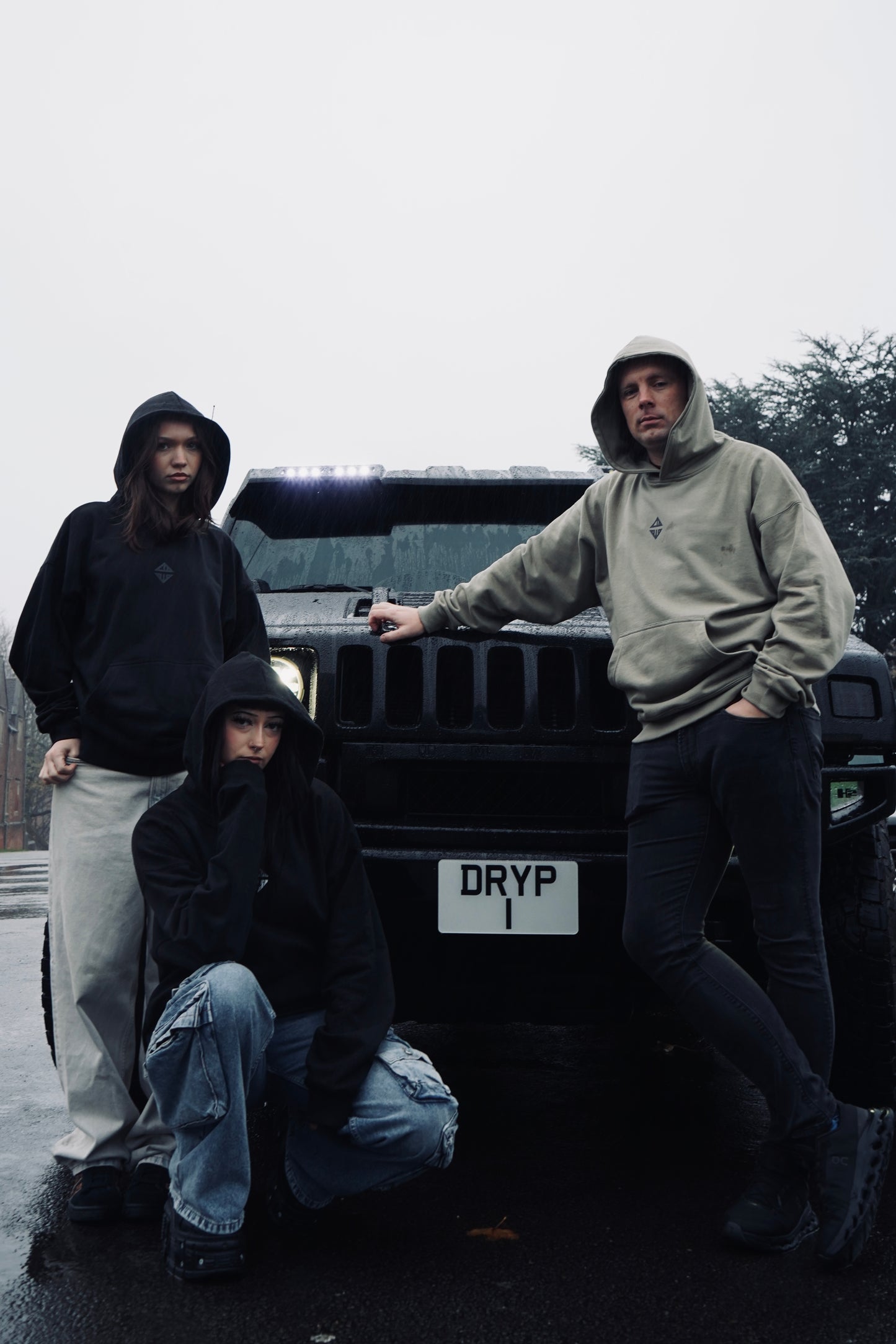 'EDITION ONE' Oversized heavyweight hoody